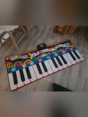Kids Play Piano Mat - Colorful Musical Playmat